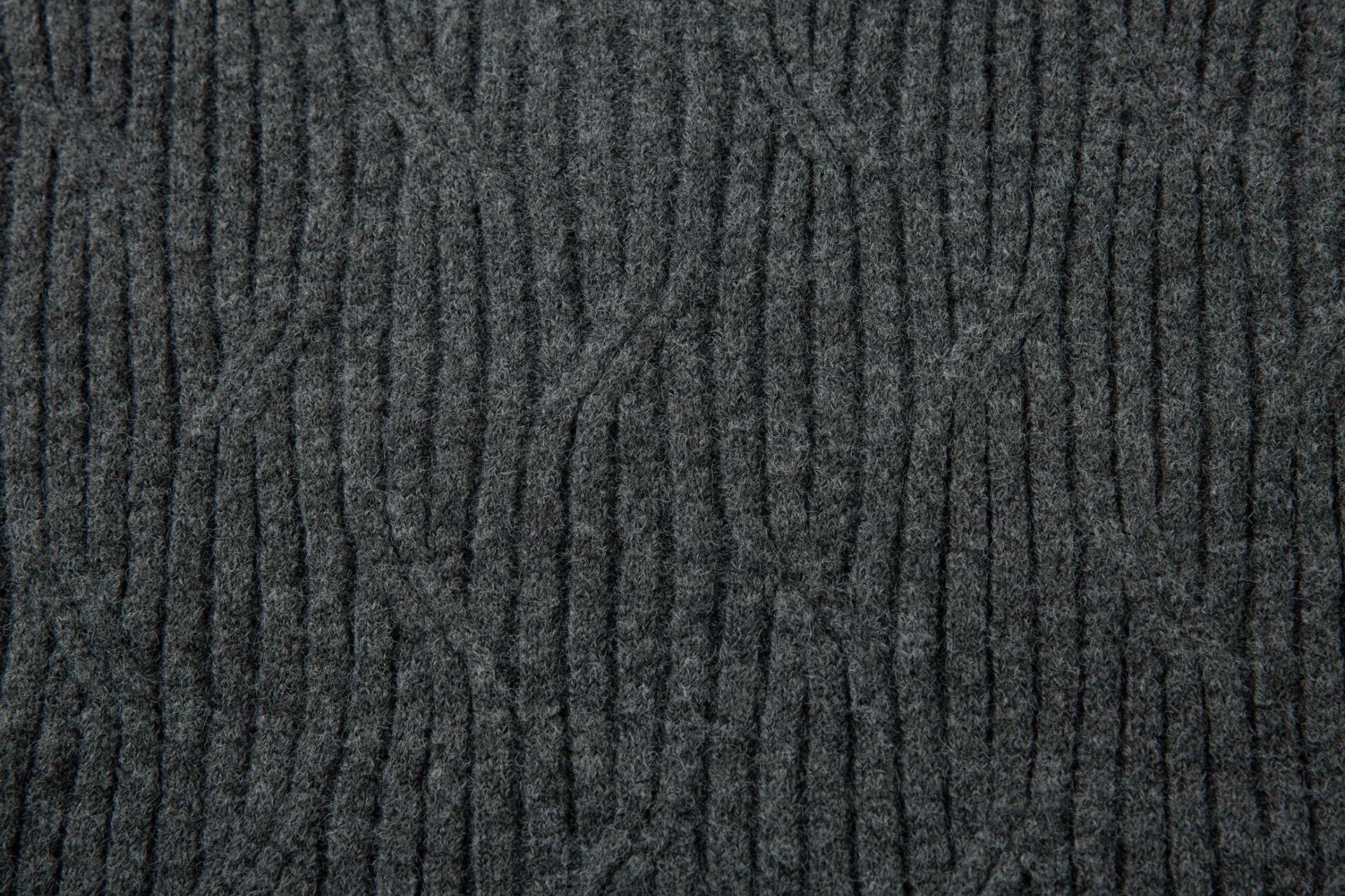Frayed Hem Oversize Knit Sweater