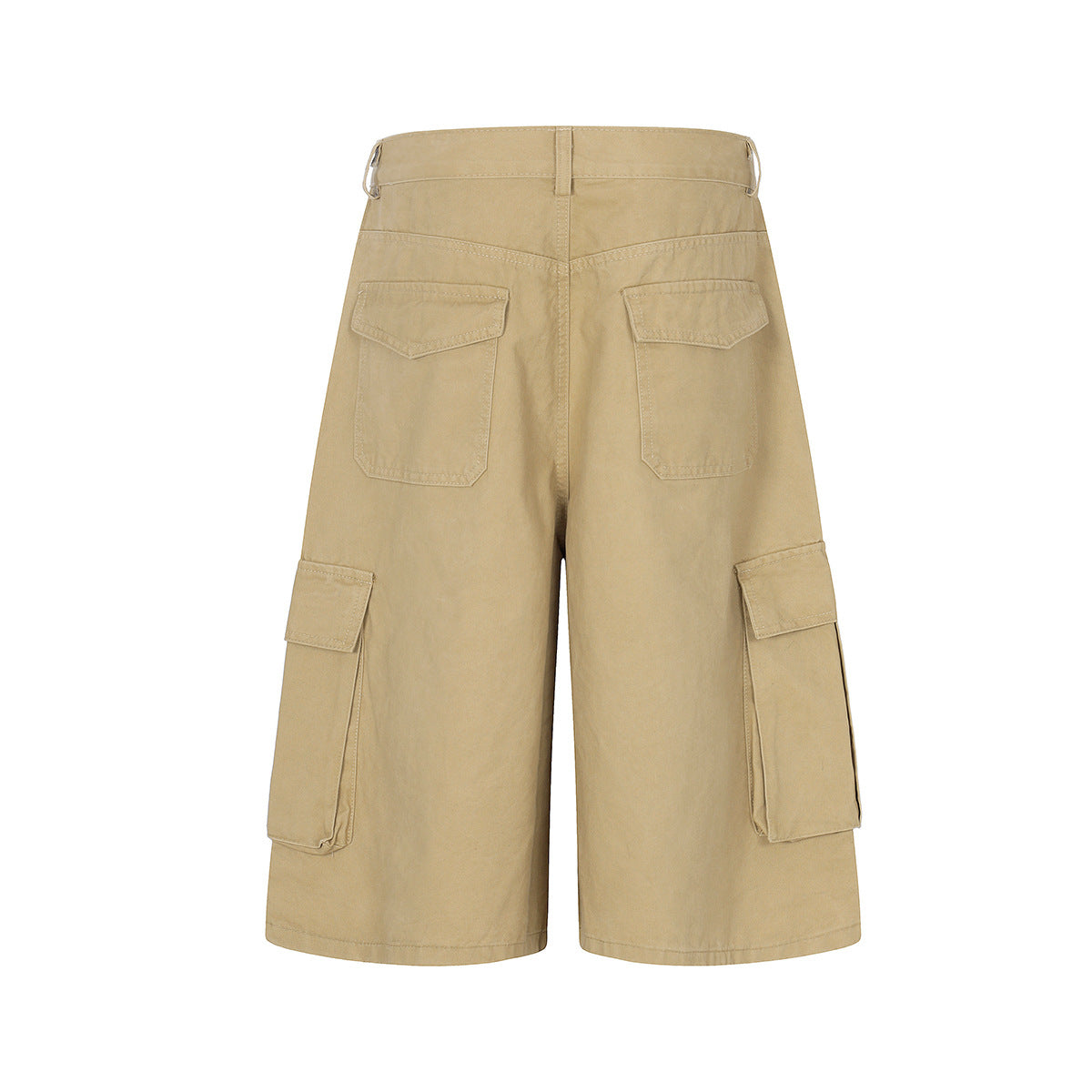 Washed Wide Leg Cargo Jort