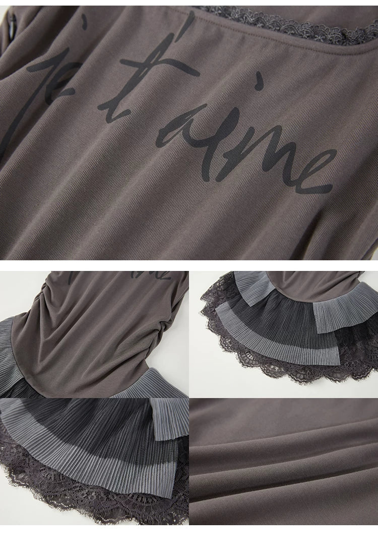 Letter Print Slim Fit Camisole
