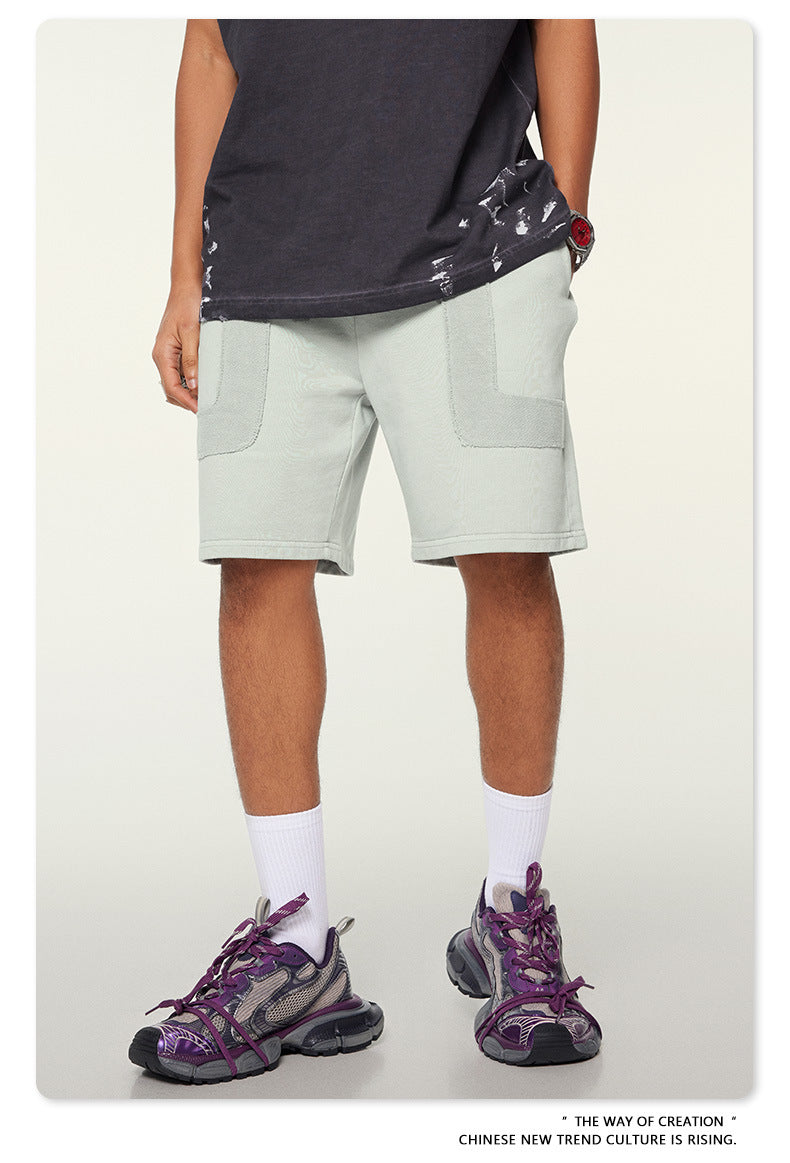 Washed Heavyweight Short Sleeve T-Shirt & Short Sweatpants Setup