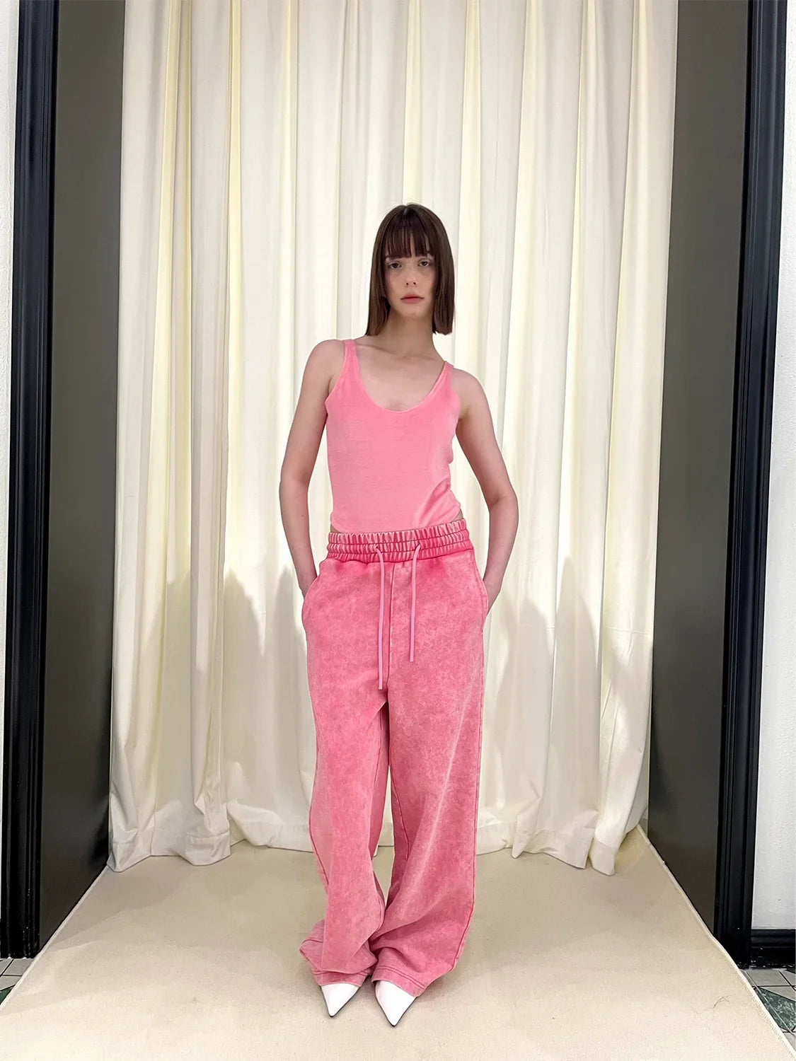 Pink pants