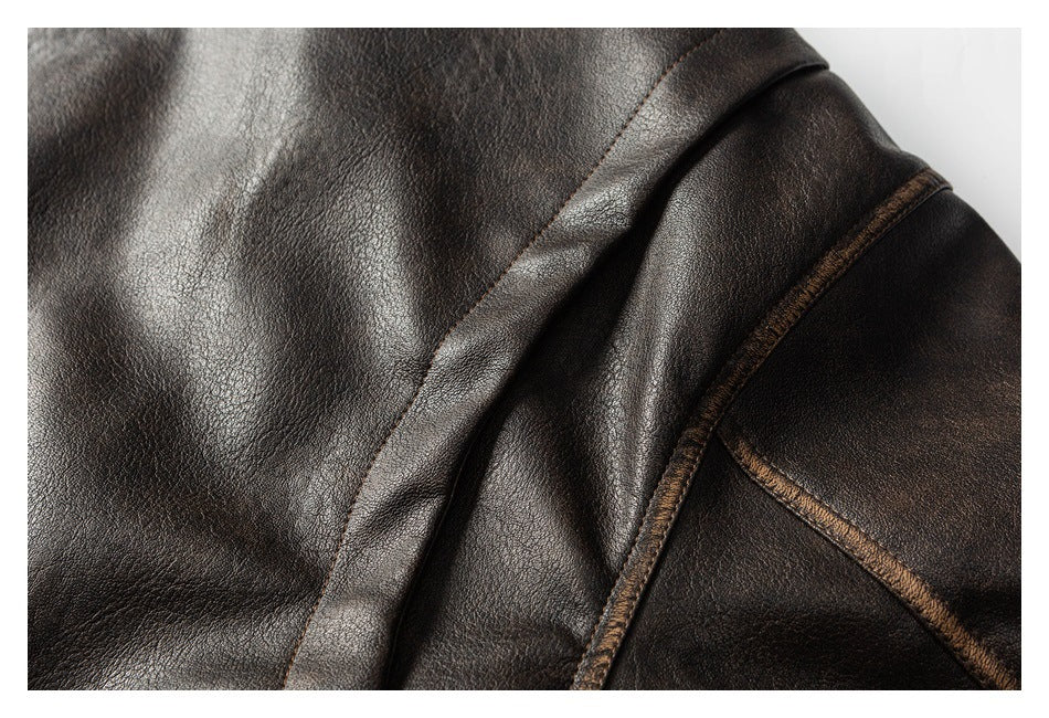 Veste en cuir américaine vintage