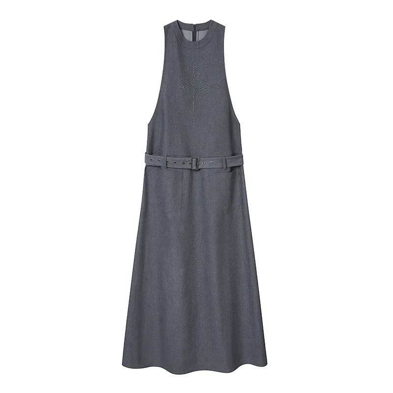 Glitter Design Long Dress