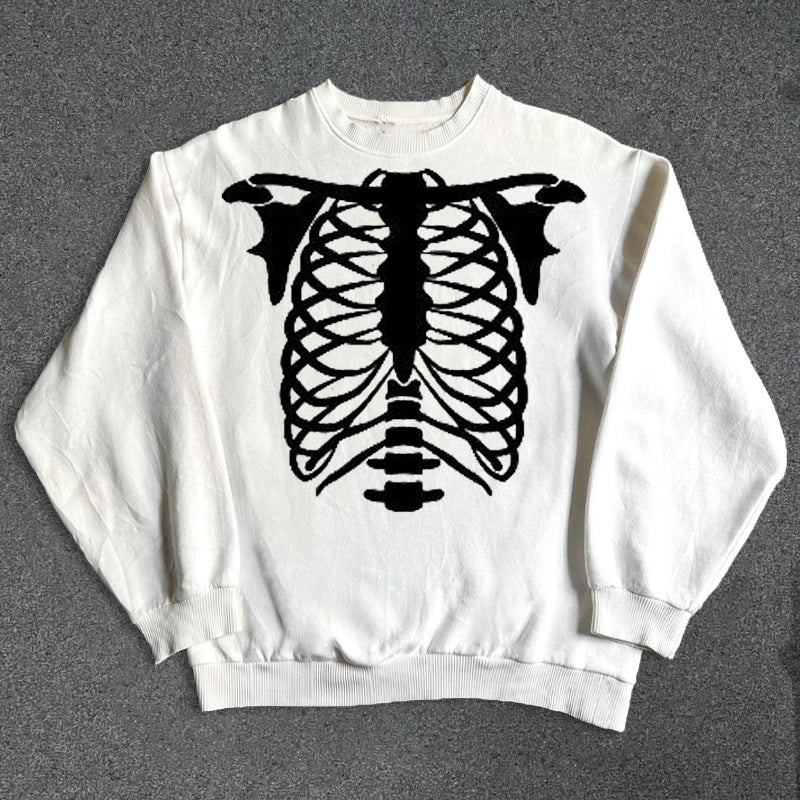 Skeleton Design Sweatshirt