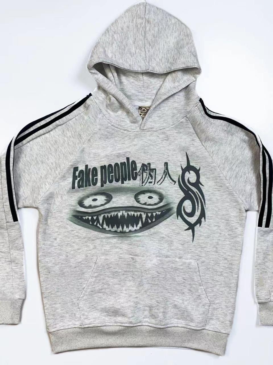 Graffiti Print Hoodie