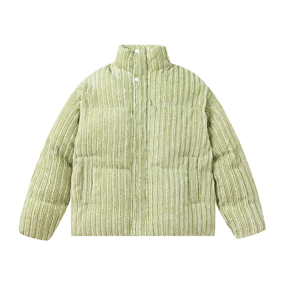 Retro Corduroy Puffer Jacket