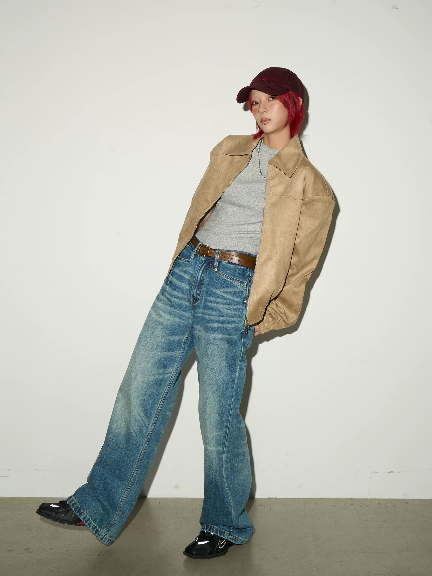 Washed Fade Flare Denim Jeans