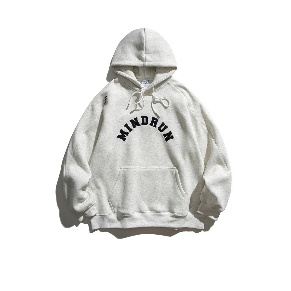 Loose Padded Fleece Hoodie