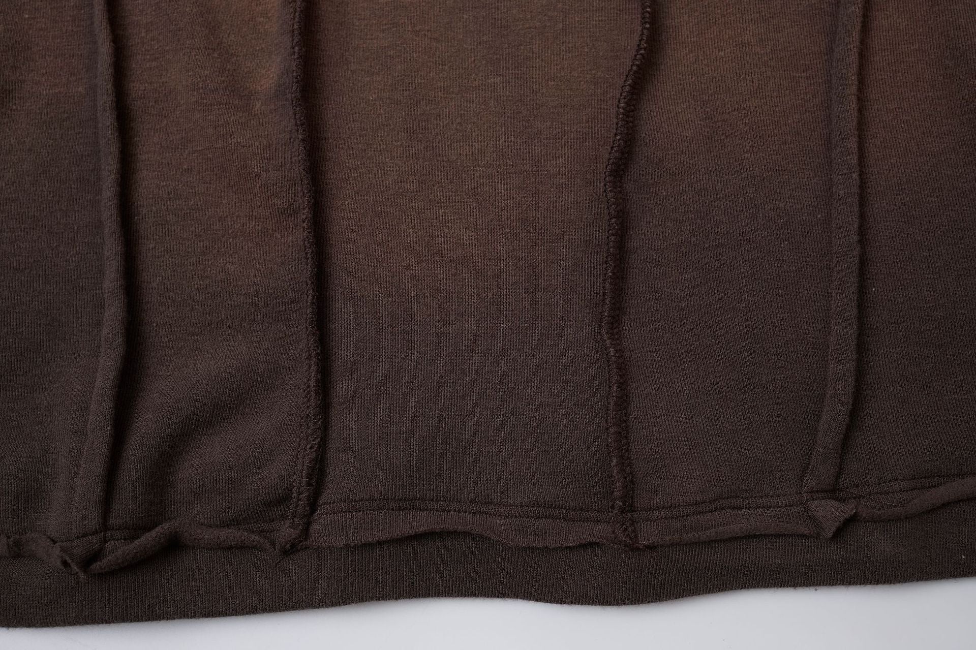 Washed Deconstruction Layered Short Sleeve T-Shirt