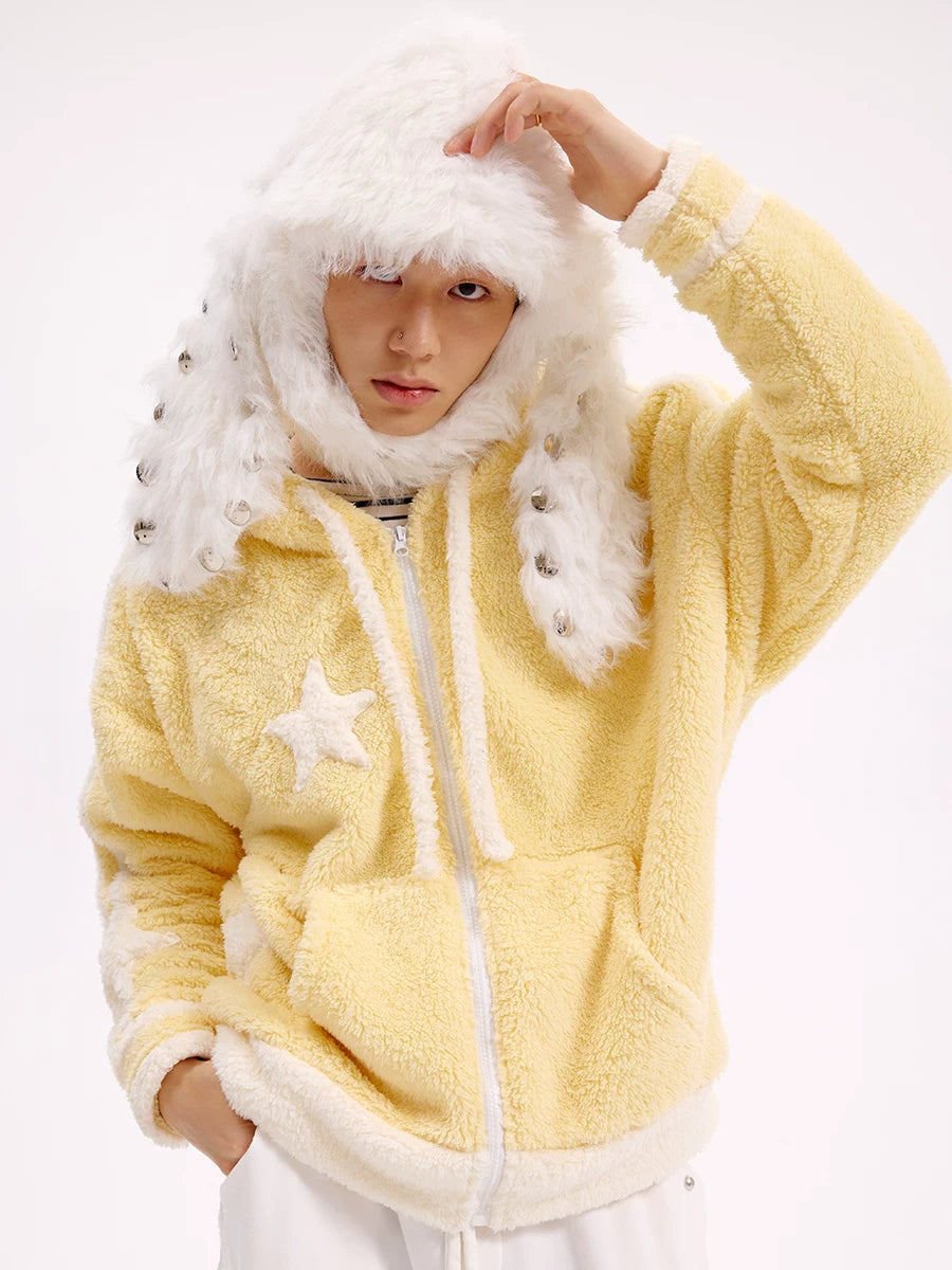 Studded Rabbit Ear Hat