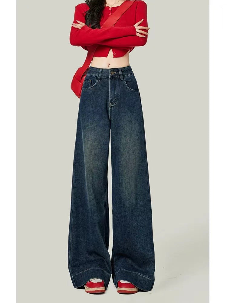 Retro Wide-leg Jeans