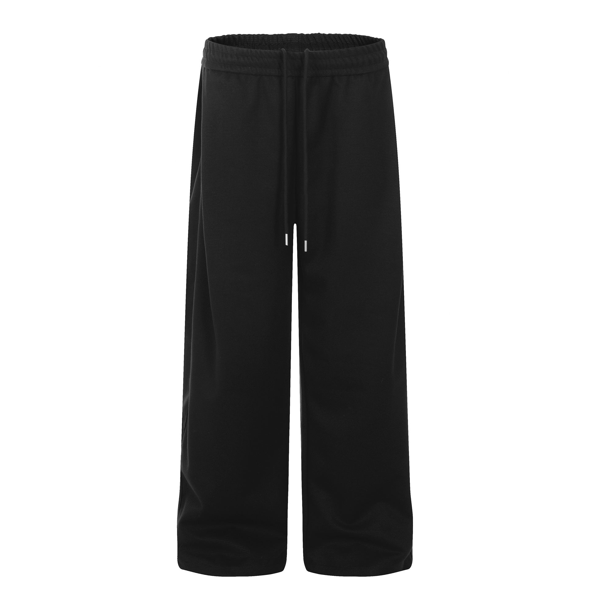 Deconstructed Sporty Wide Leg Pants