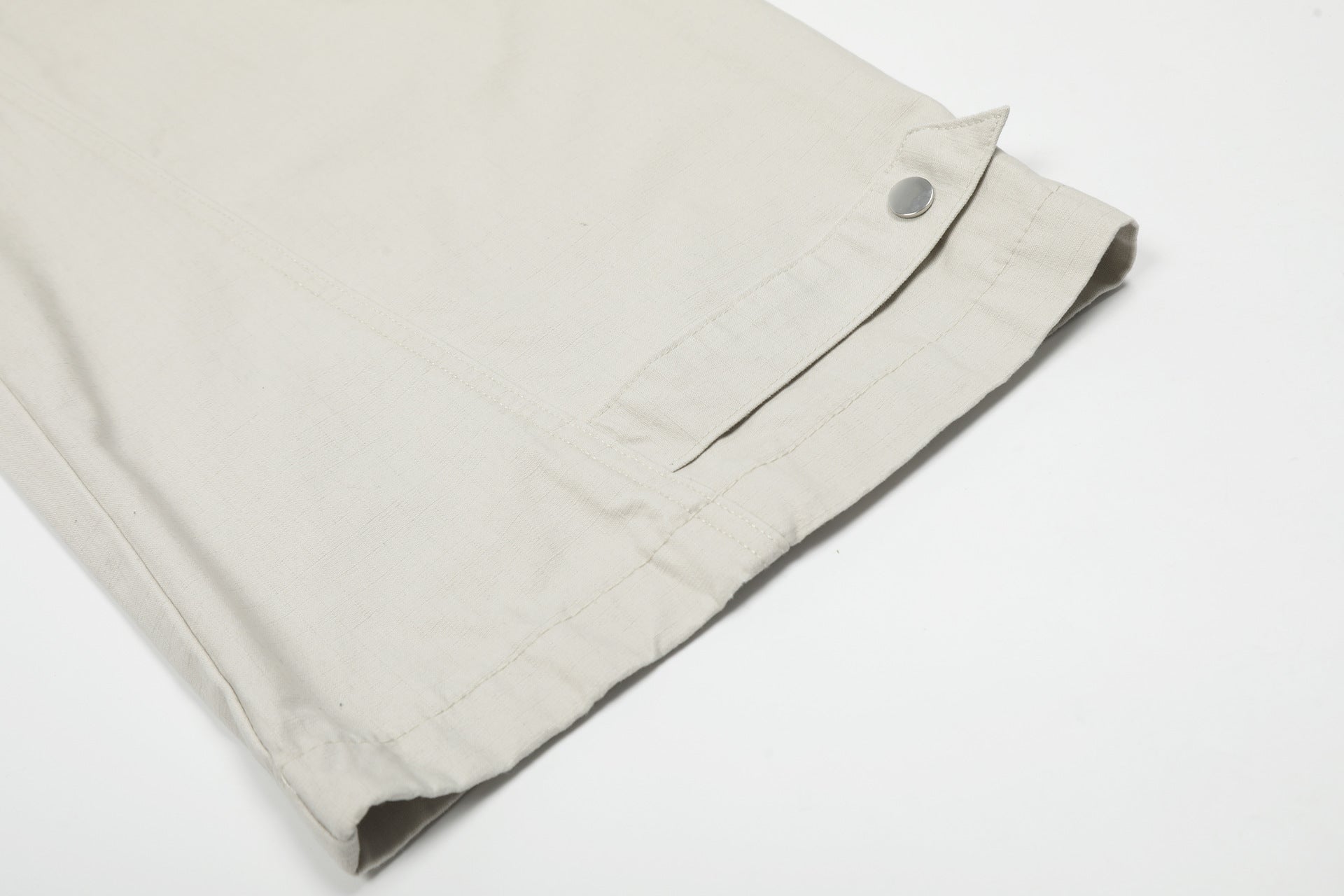 Curved Panel Wide Leg Pants