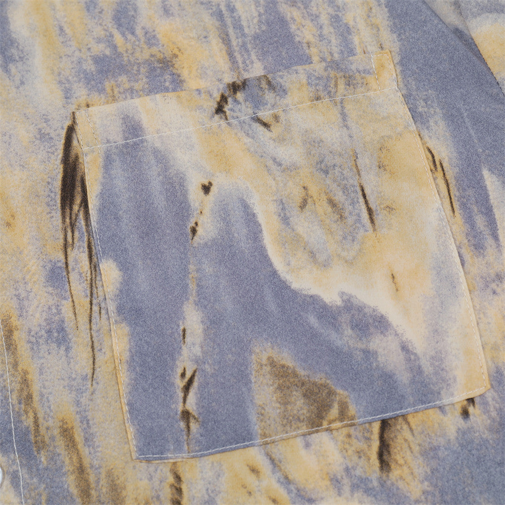 Camisa de verano con efecto tie-dye de Wasteland