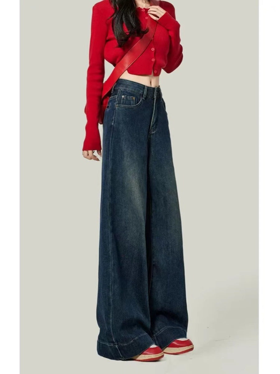 Retro Wide-leg Jeans