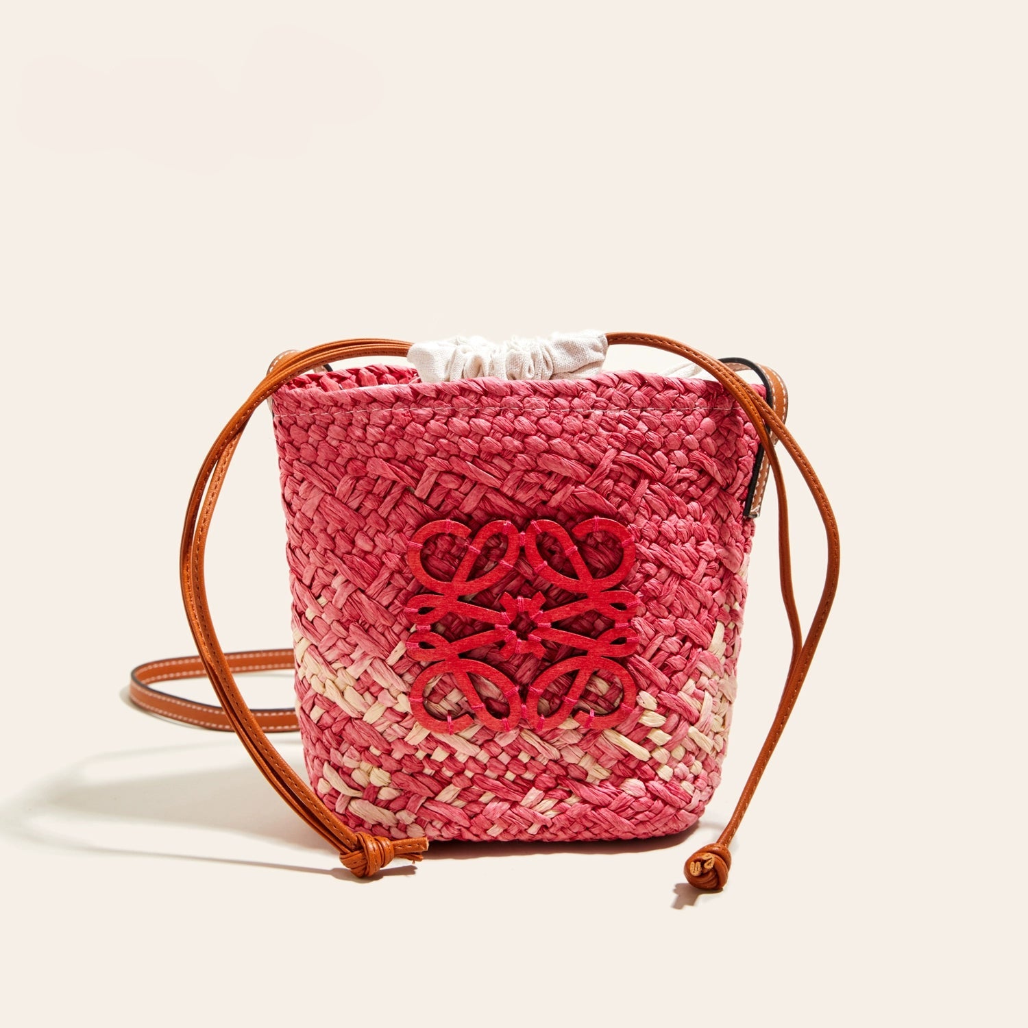 French Rattan Straw Vacation Bag