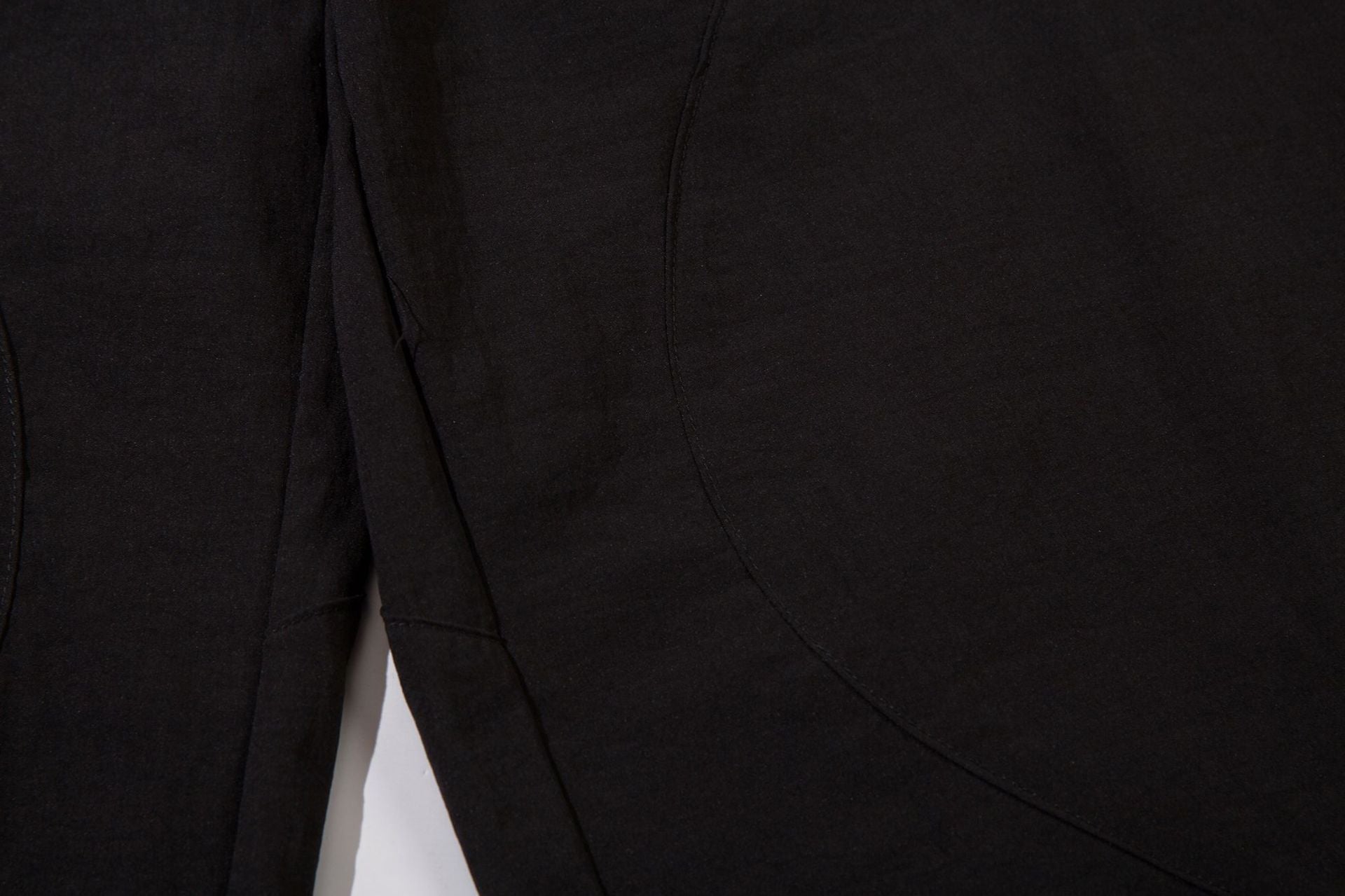 Panel Drawstring Straight Sporty Pants