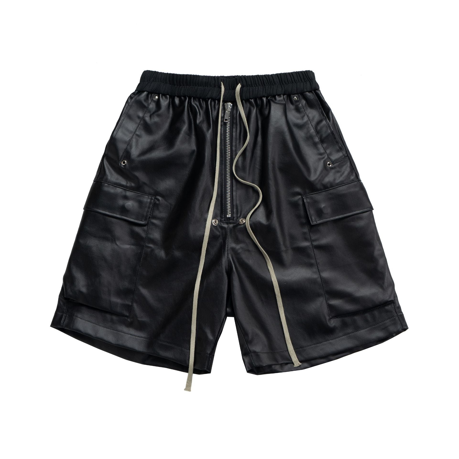 Matte Coated Cargo Short