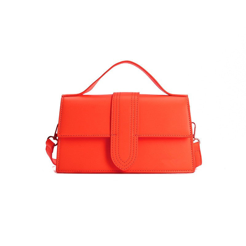 Mini Color-Pop Structured Shoulder Bag