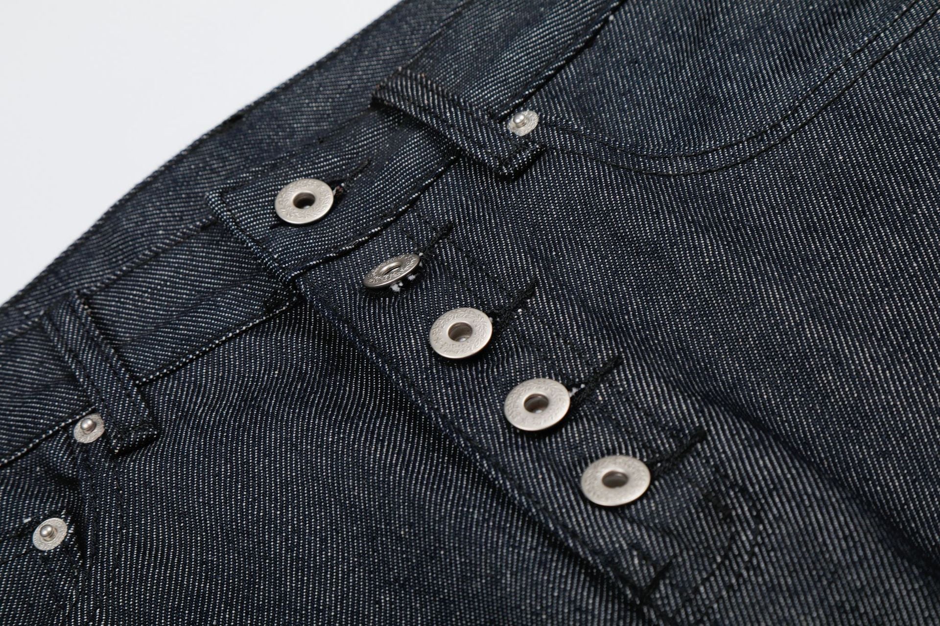 Button Fly Wide Leg Jort