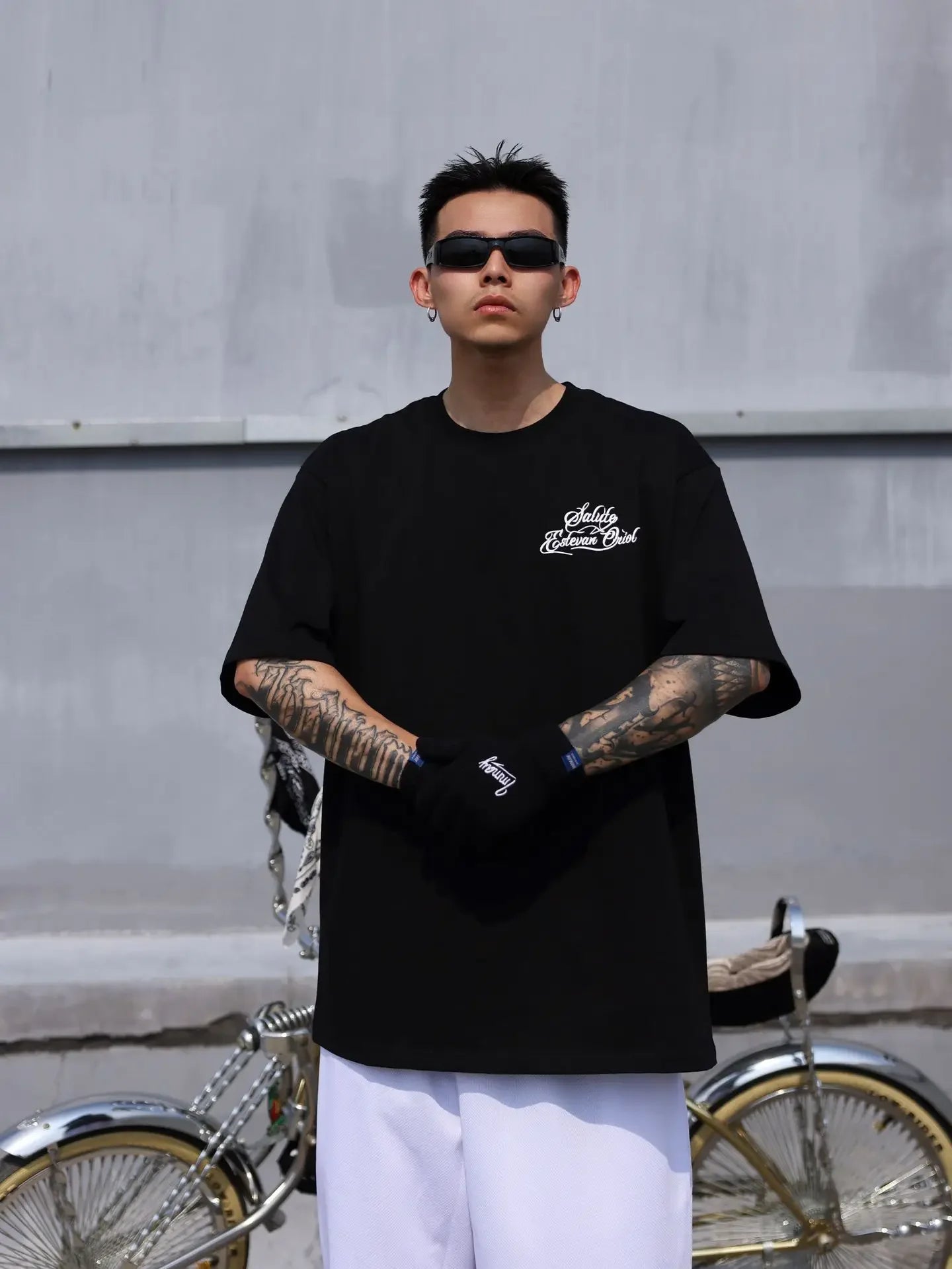 Hand Gesture Graphic Printed T-shirt