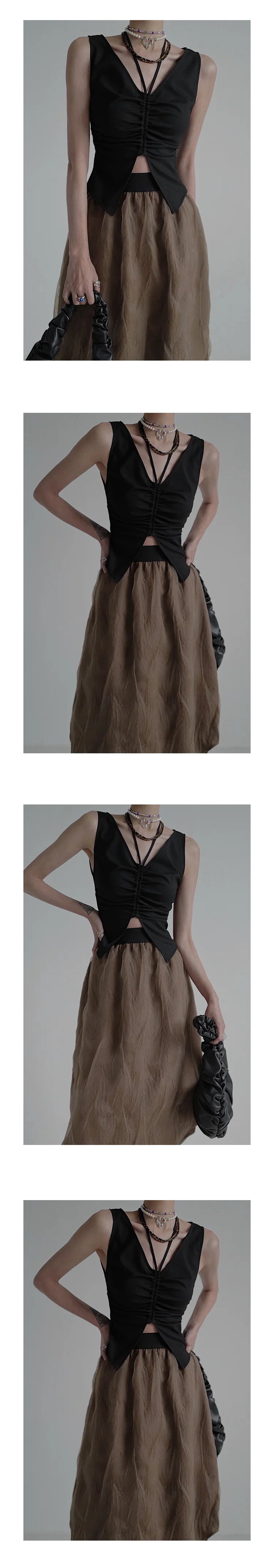 Drawstring Tank Top