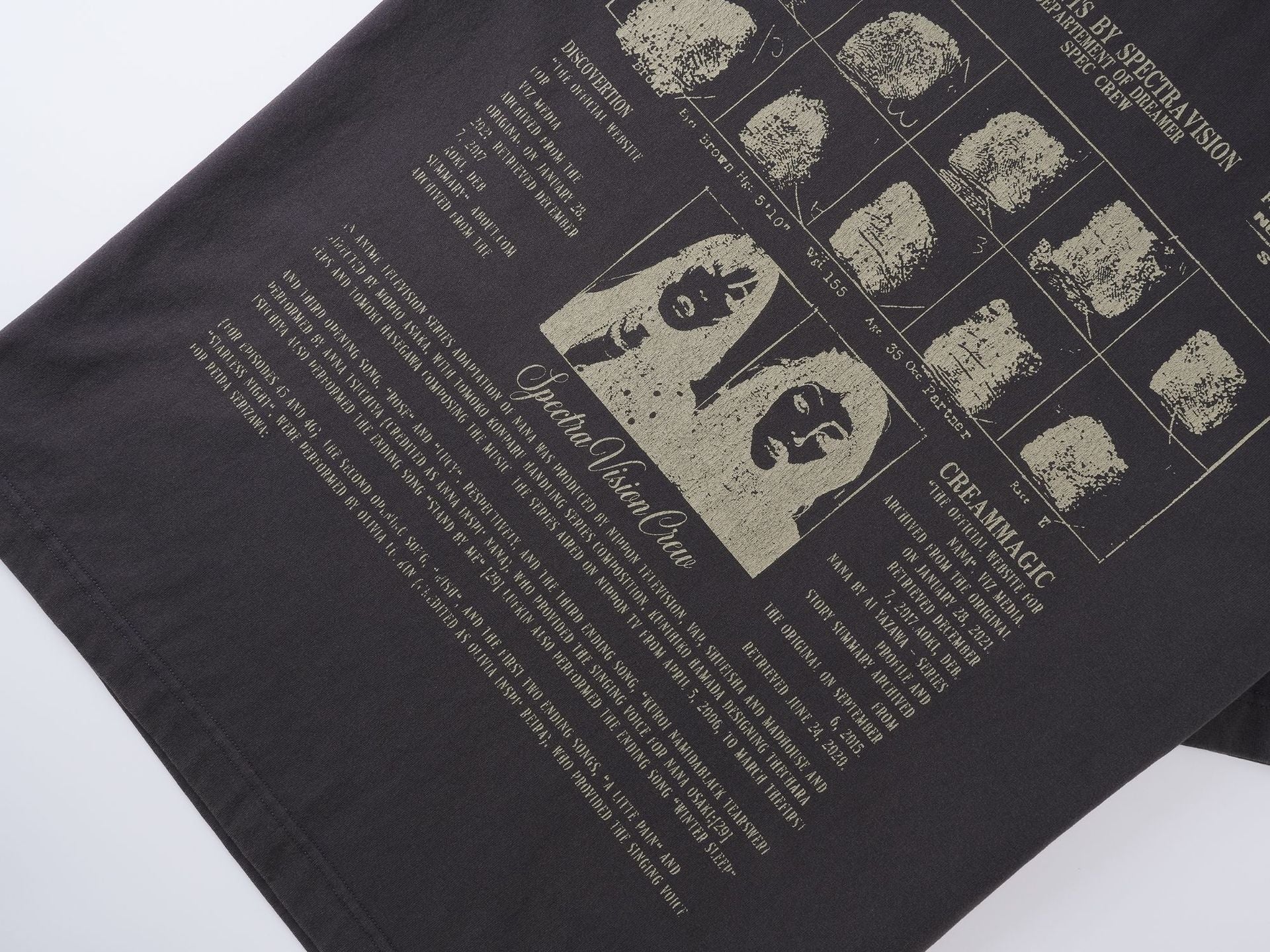 Washed Letter Print Short Sleeve T-Shirt