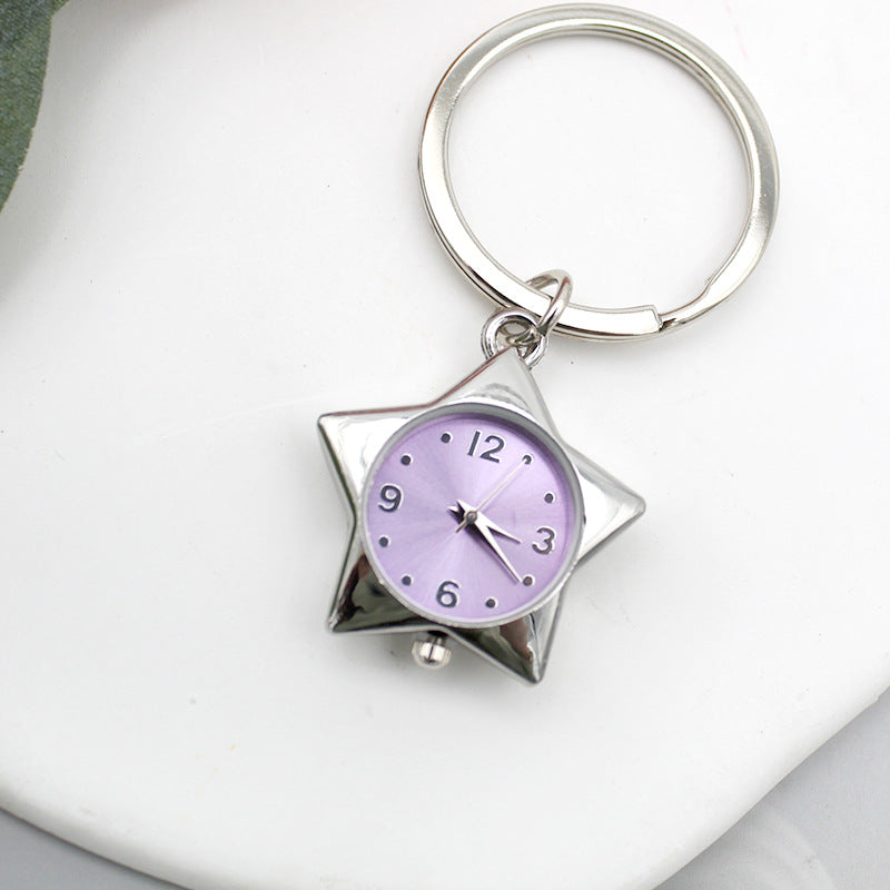 Star Clock keychain