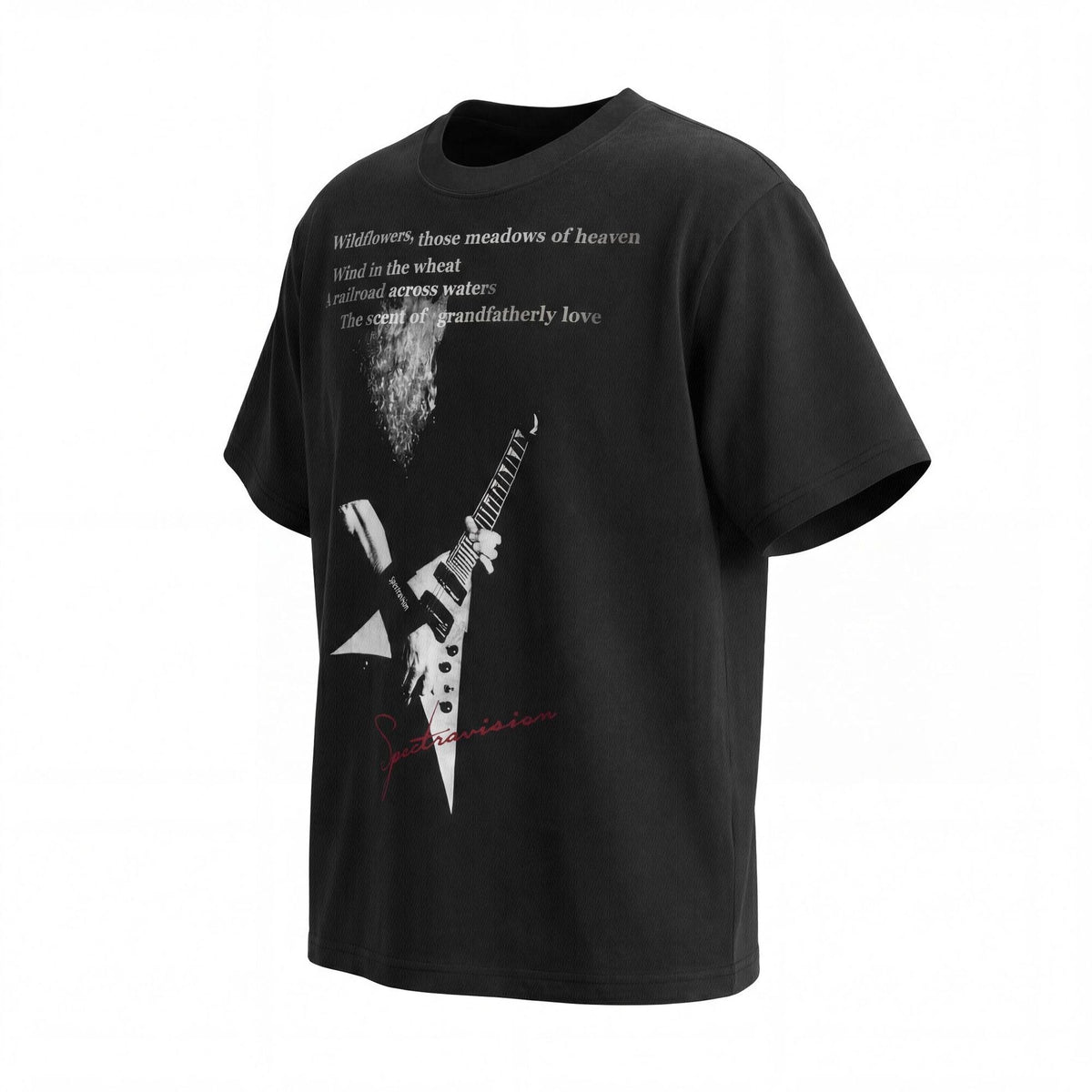 Washed Letter Print Short Sleeve T-Shirt