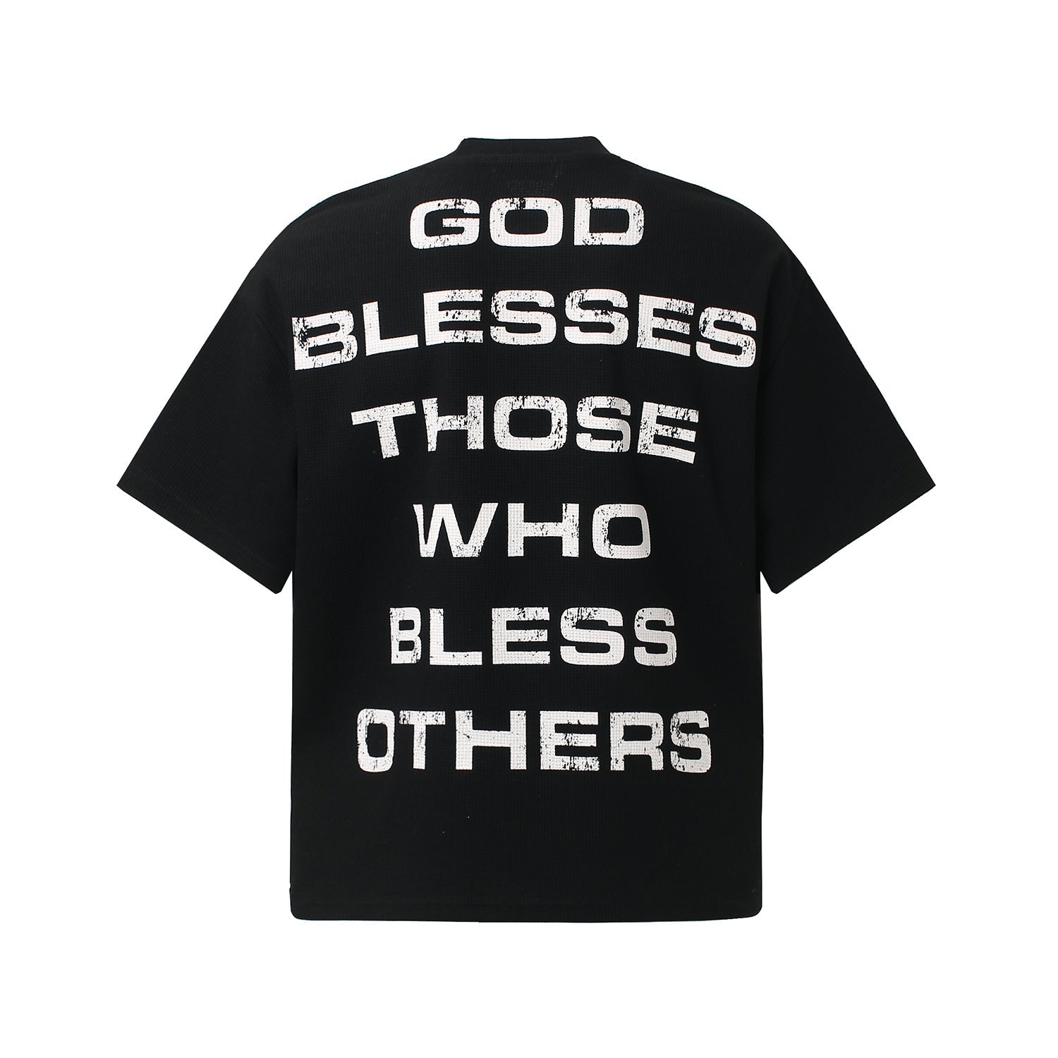 Cross Letter Print Short Sleeve T-Shirt