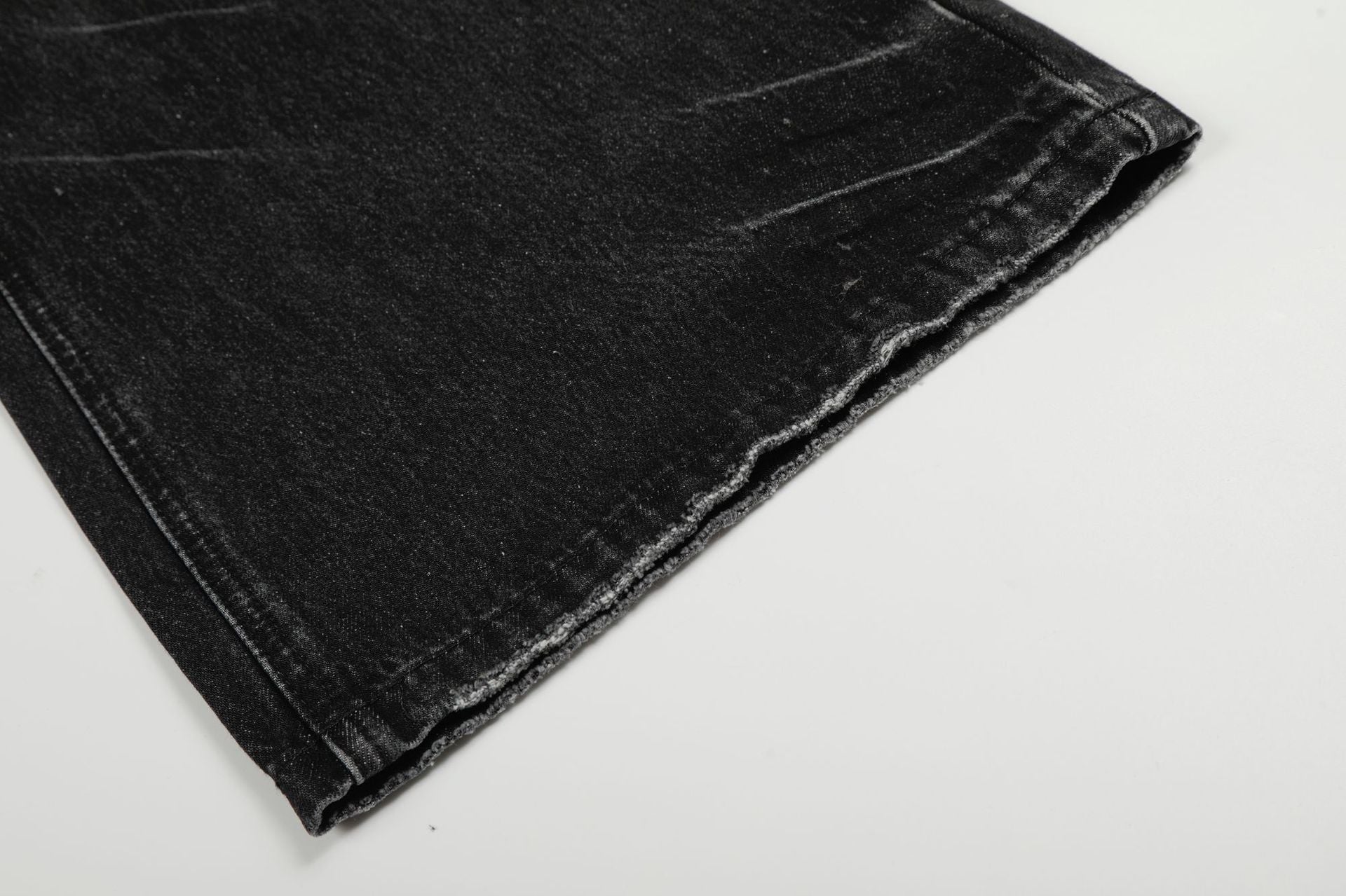 Washed Whiskers Flare Denim Jeans