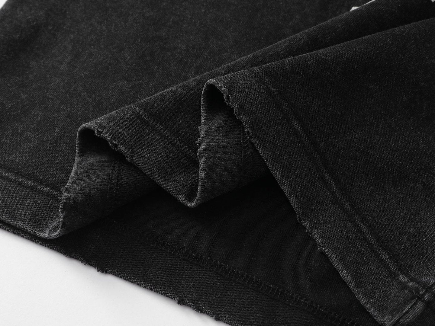 Heavyweight Metal Detail Short Sleeve T-Shirt