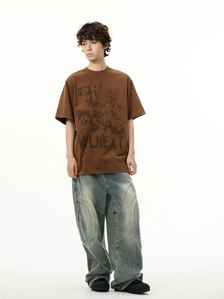 Round Neck Short Sleeve T-Shirt