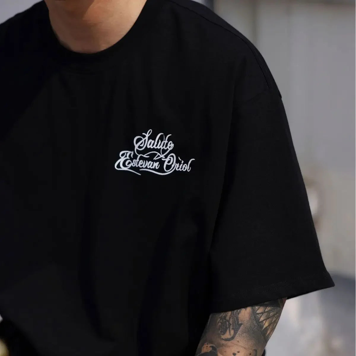 Hand Gesture Graphic Printed T-shirt