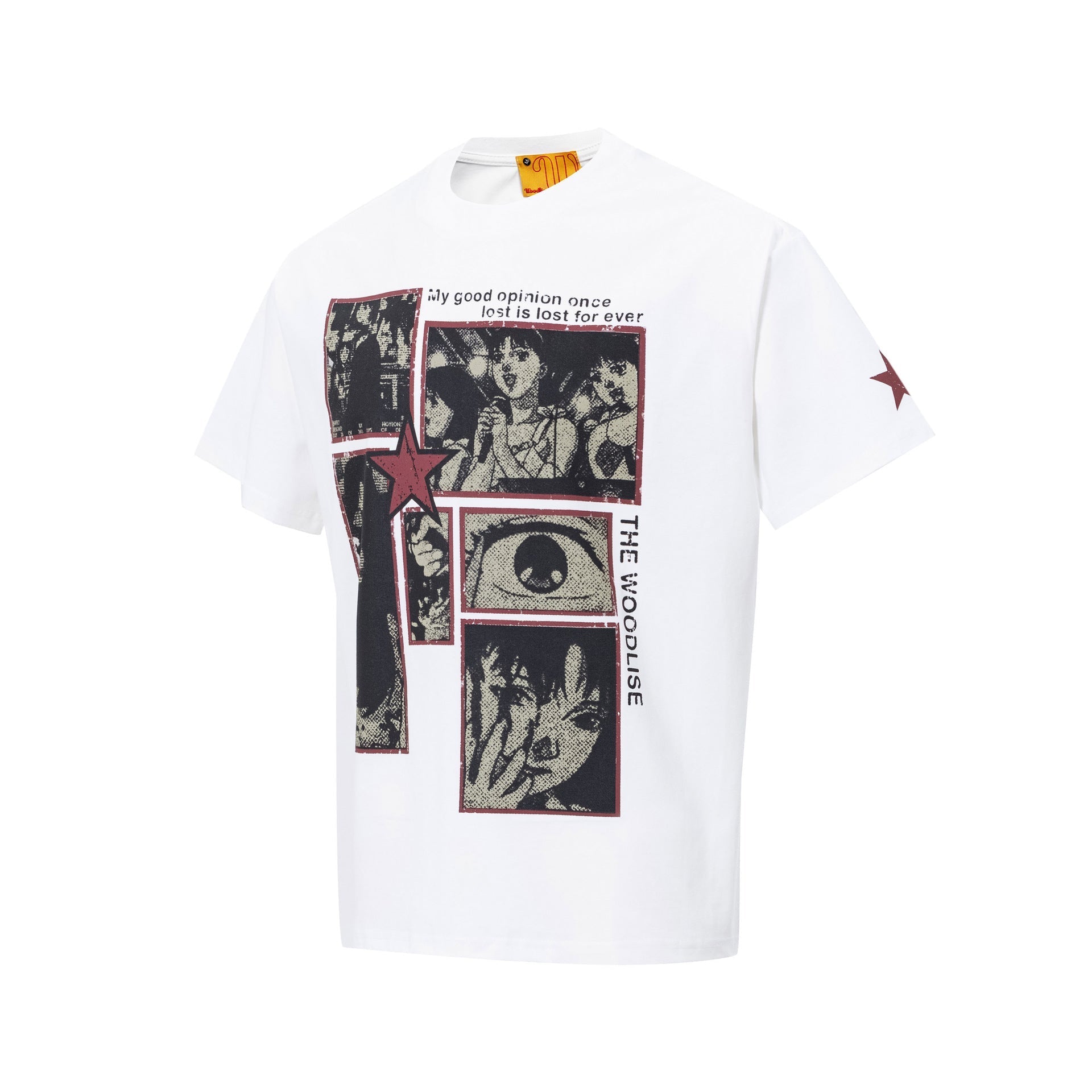 Cartoon Print Cool Touch Oversize Short Sleeve T-Shirt