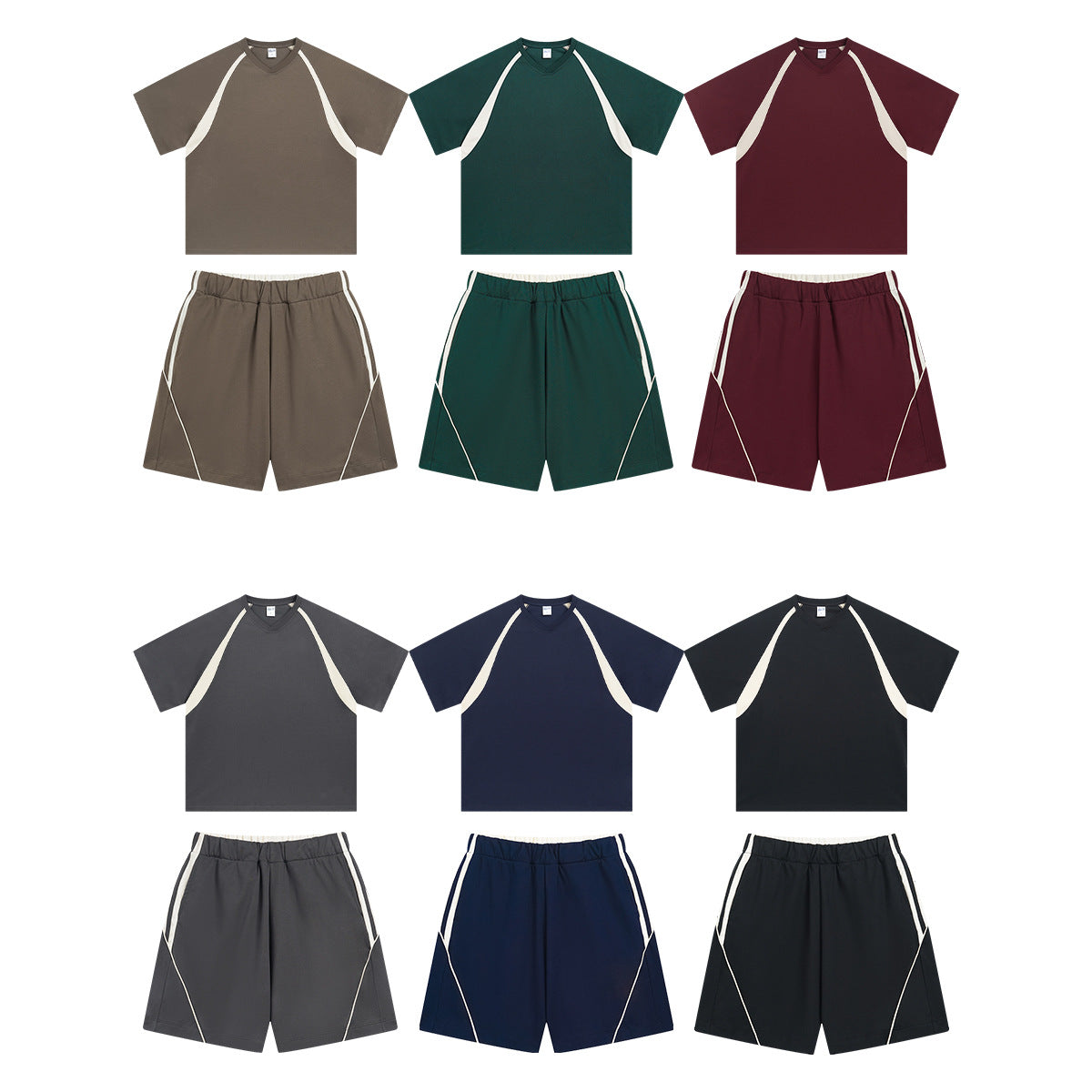 Quick-Dry Breathable Short Sleeve T-Shirt & Short Setup
