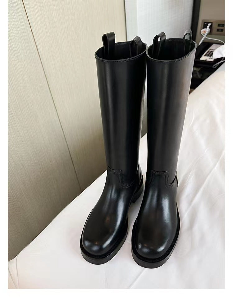 Straight Platform Boots