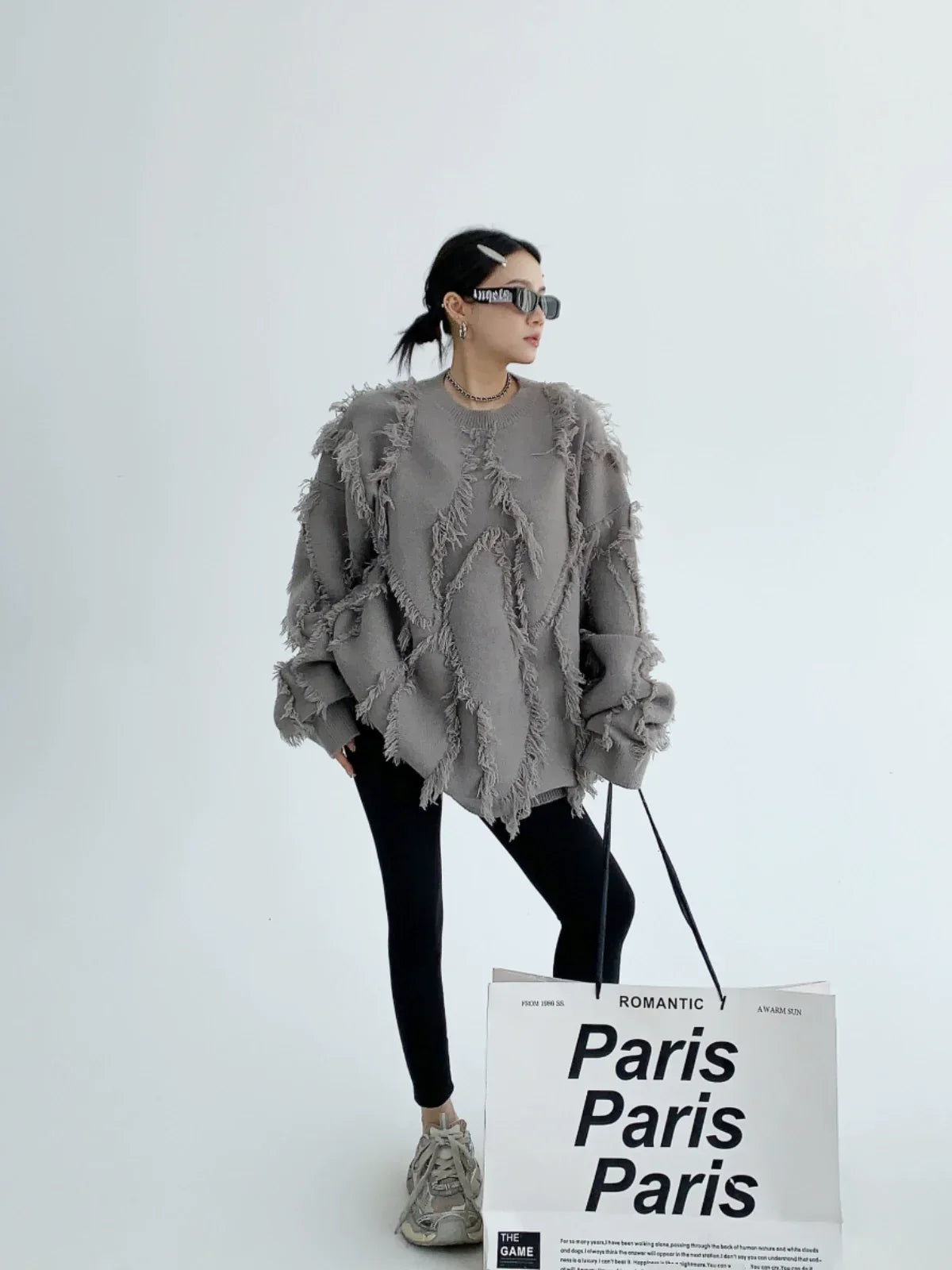 Oversized Thick Pullover Knit Sweater