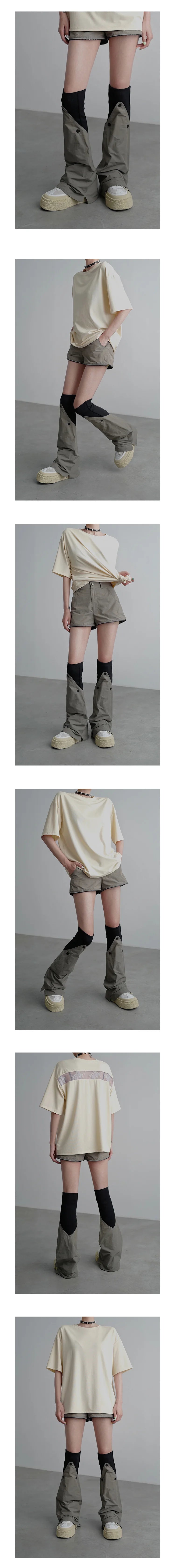 Short de sport et manchons de compression