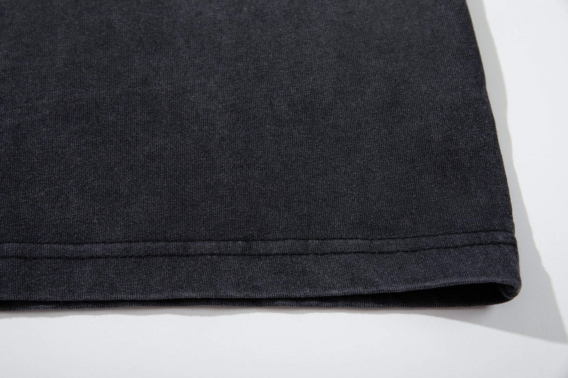 Washed Embroidery Short Sleeve T-Shirt
