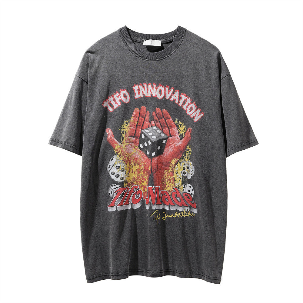 T-shirt imprimé dés
