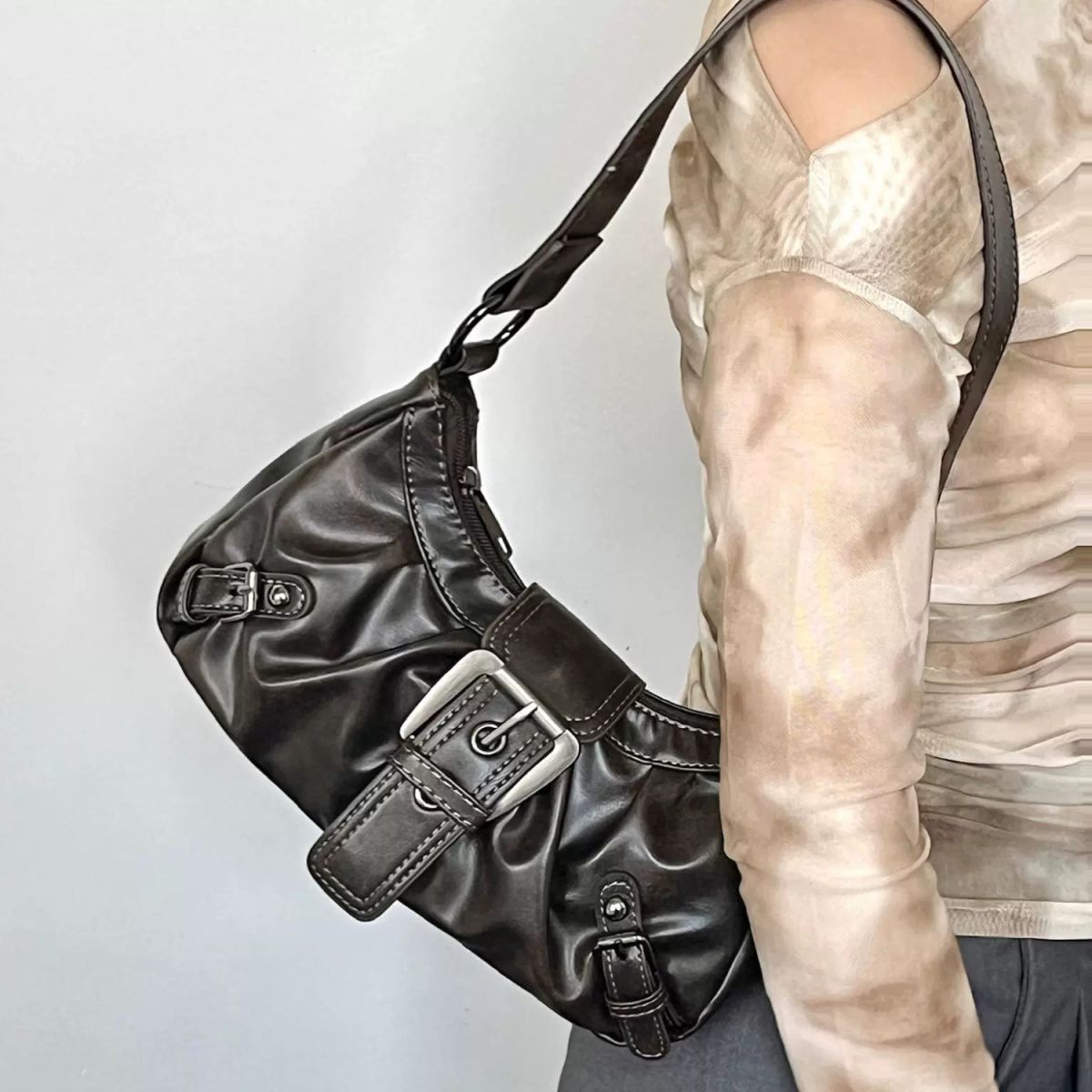 Y2K Wasteland One Shoulder Bag