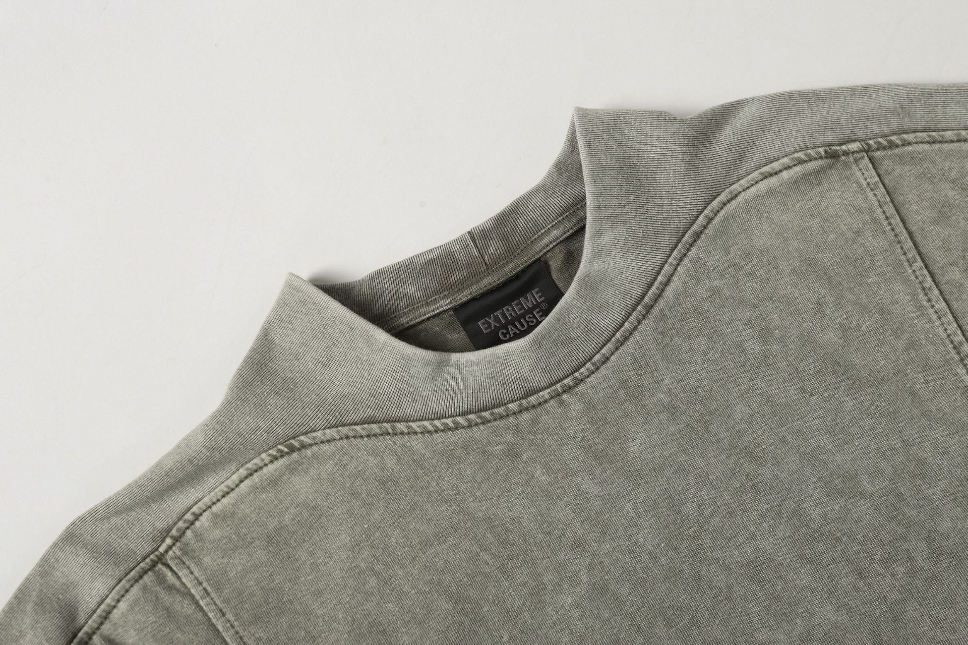 Washed Panel Short Sleeve T-Shirt