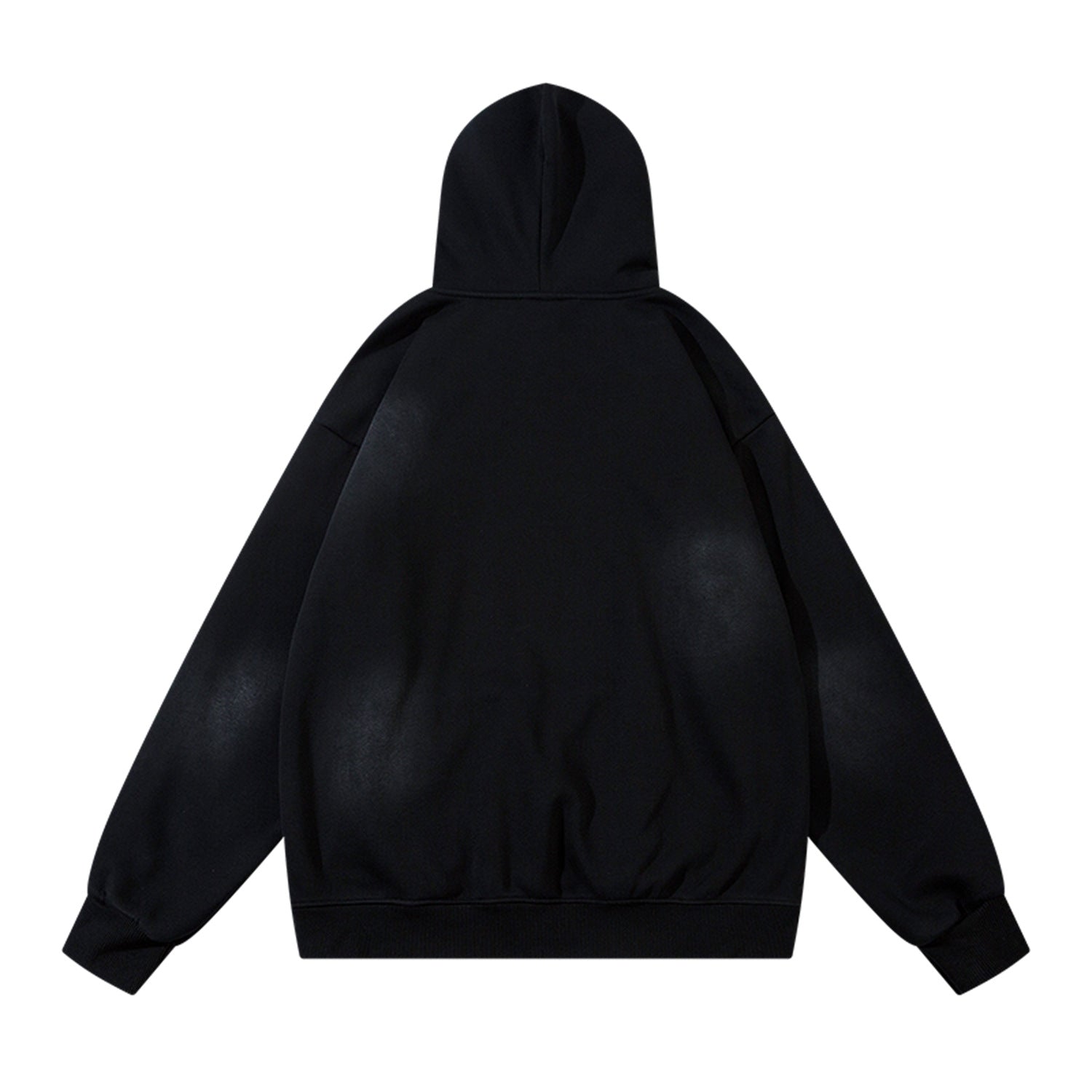 Spray-Paint Cross Pullover Hoodie