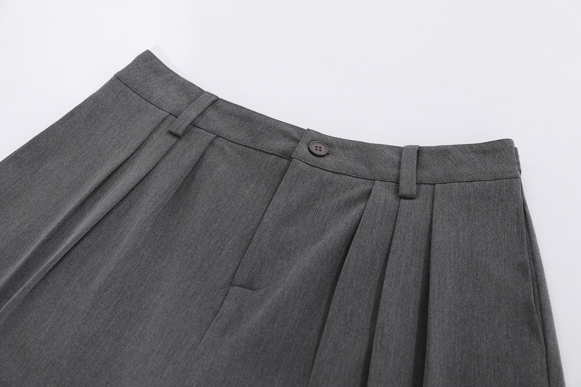 Drape Cropped Half Trousers