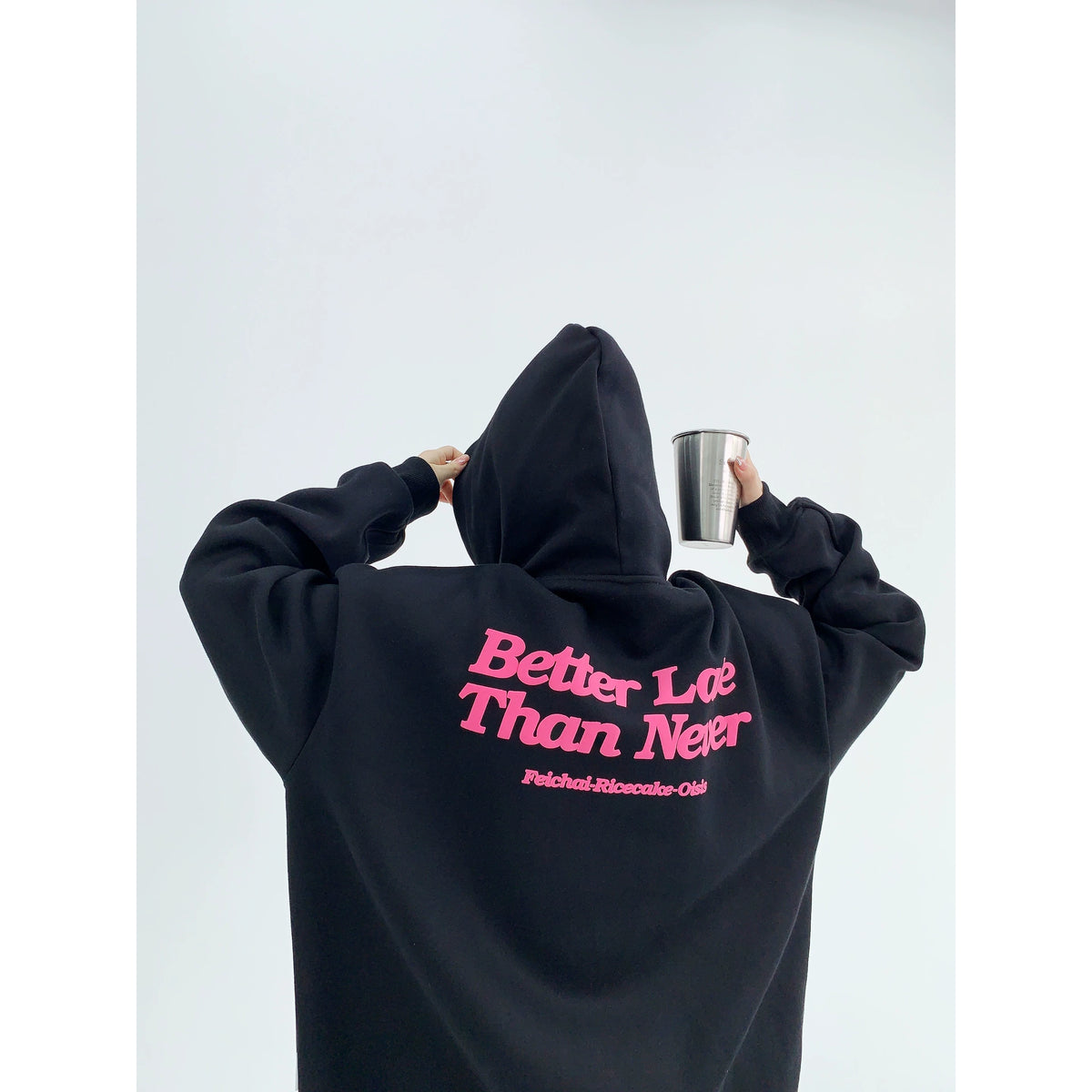 Sudadera con Capucha Oversize Estampada