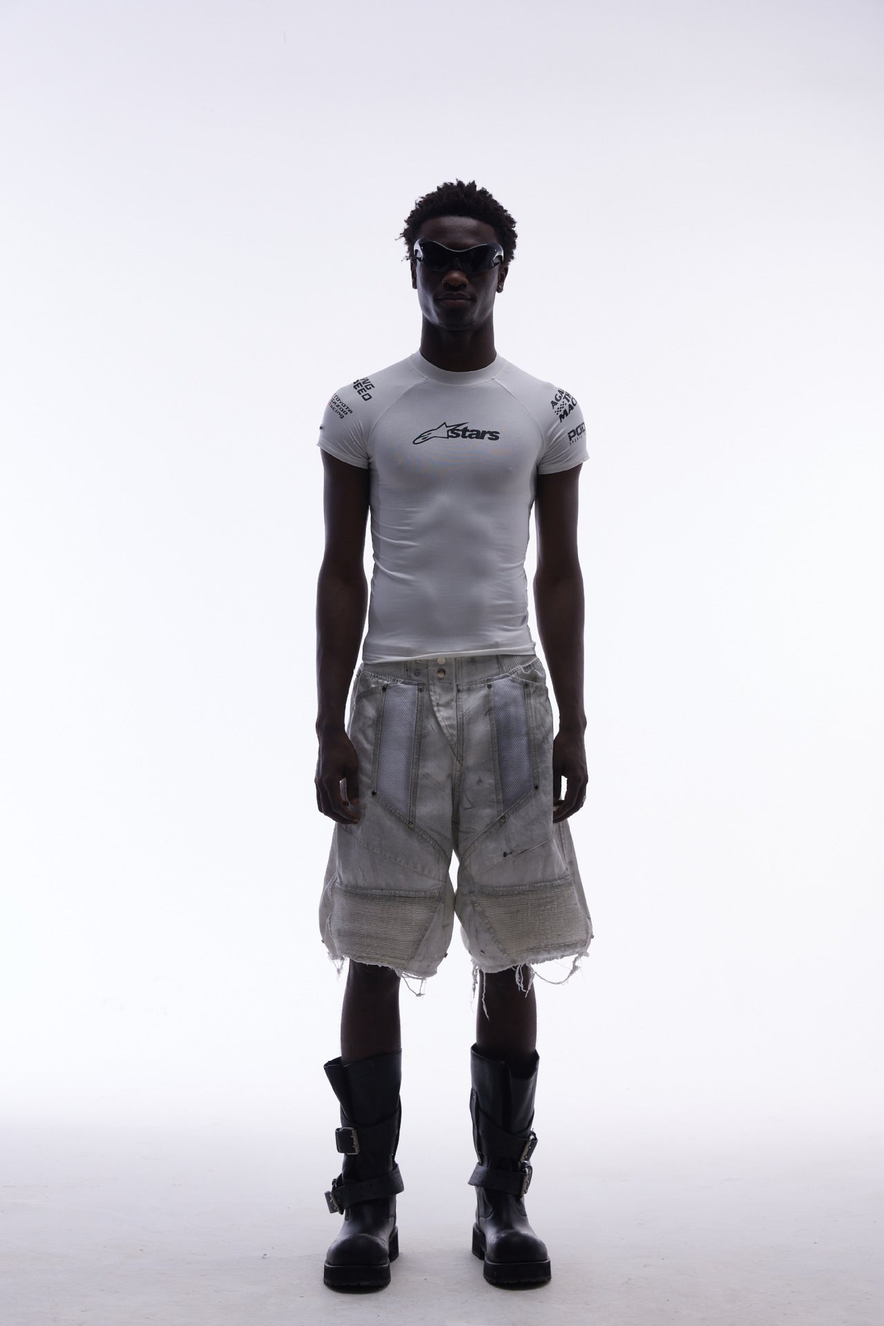 Damage Baggy Jort