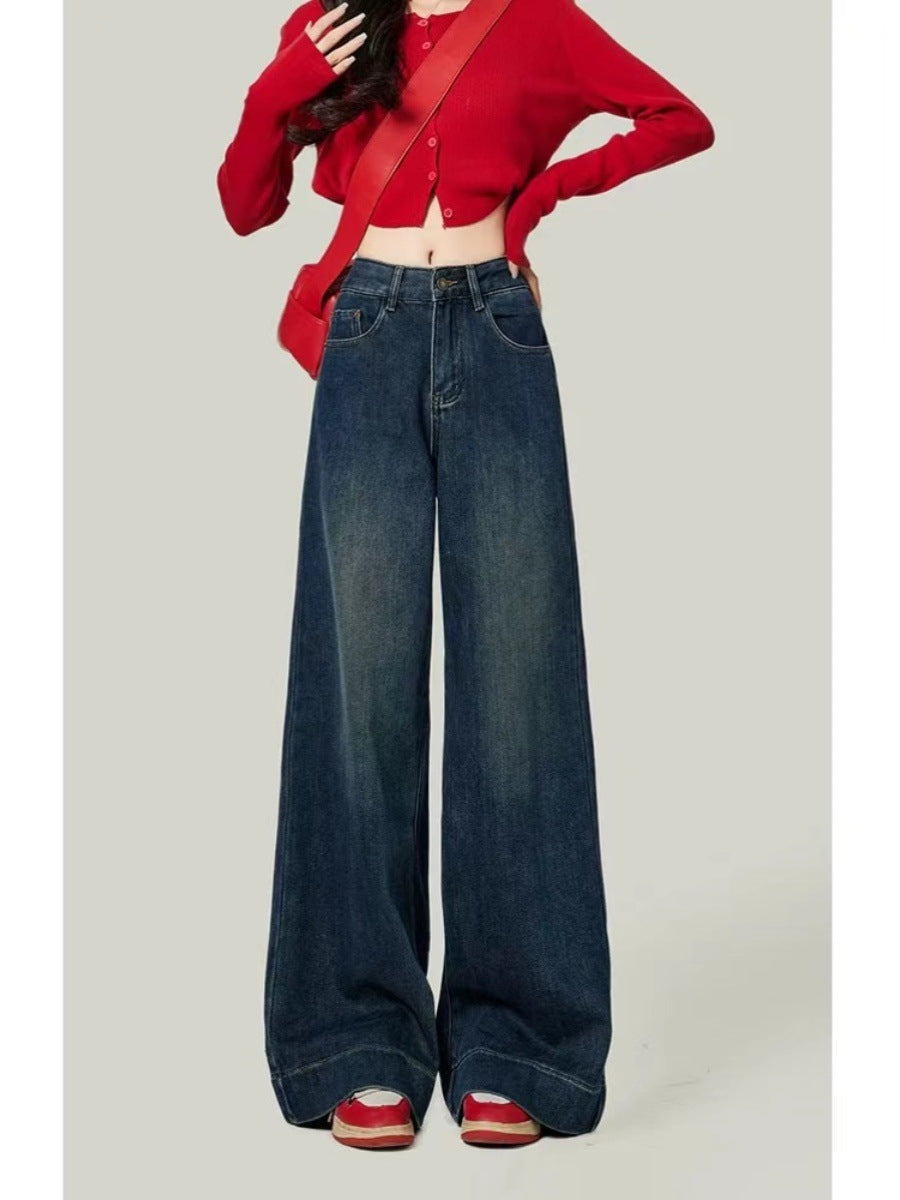 Retro Wide-leg Jeans