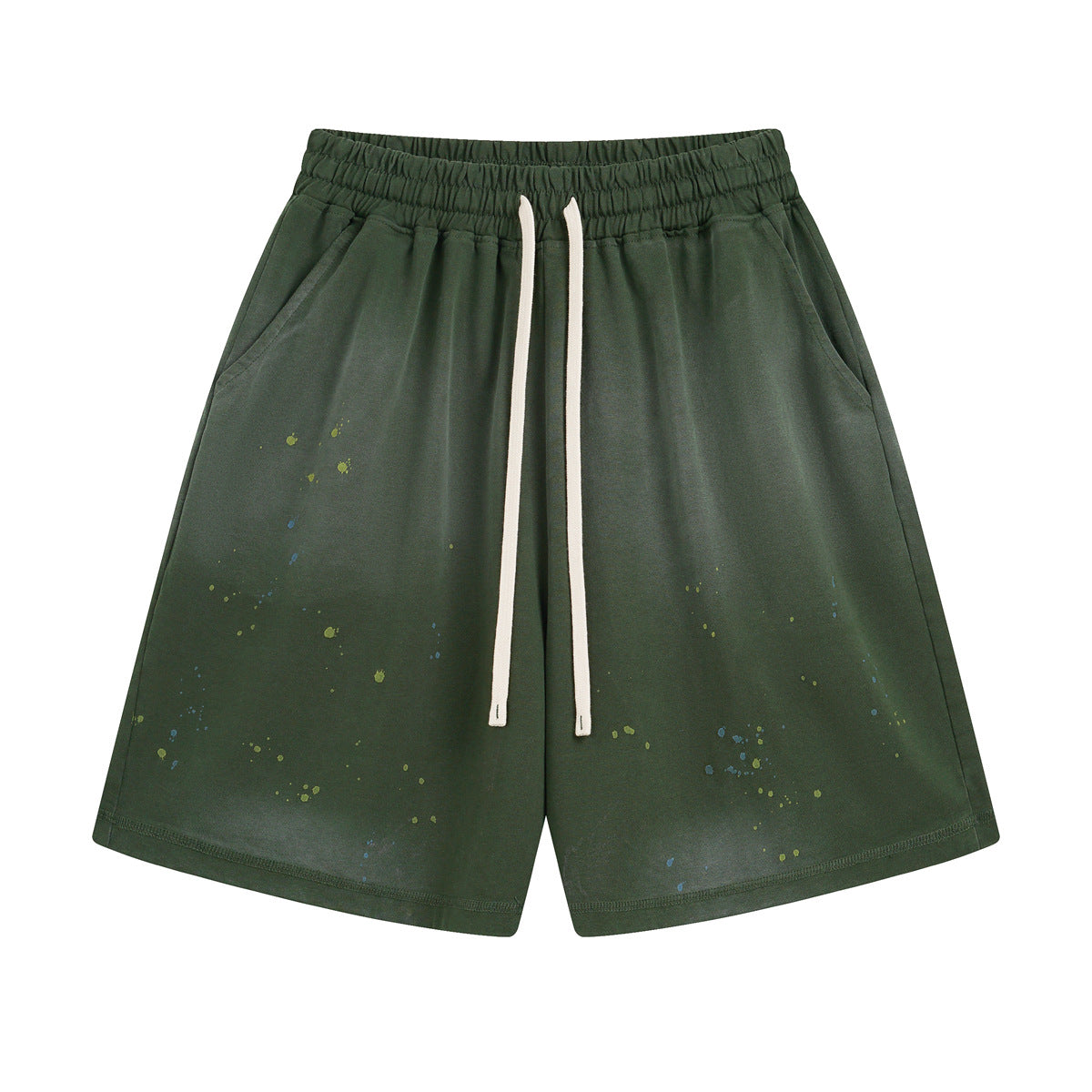 Colorful Ink Splash Short Sleeve T-shirt & Short Pants Setup