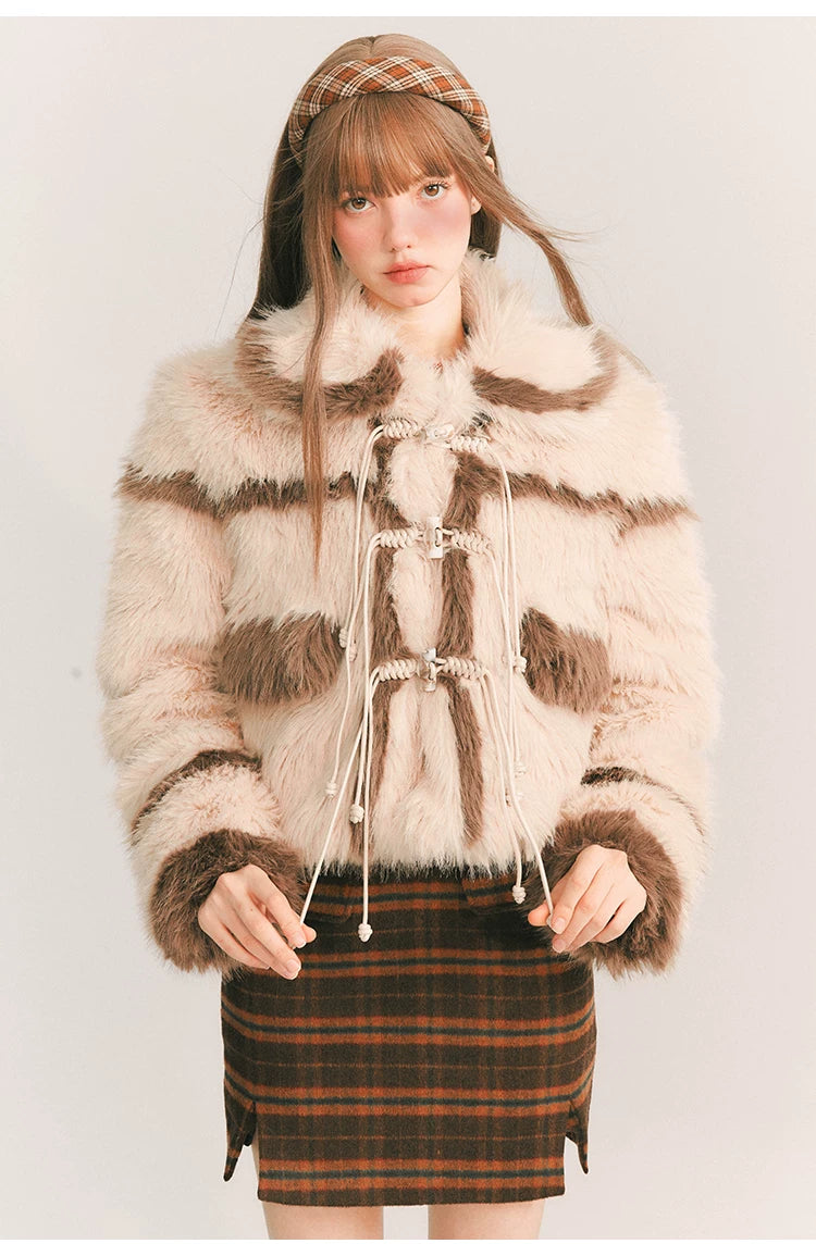 Plaid Wool Skirt